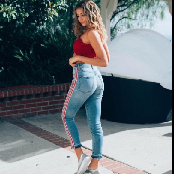 REVICE Denim - Revice Denim Ruby Tuesday Side stripe Jeans 26